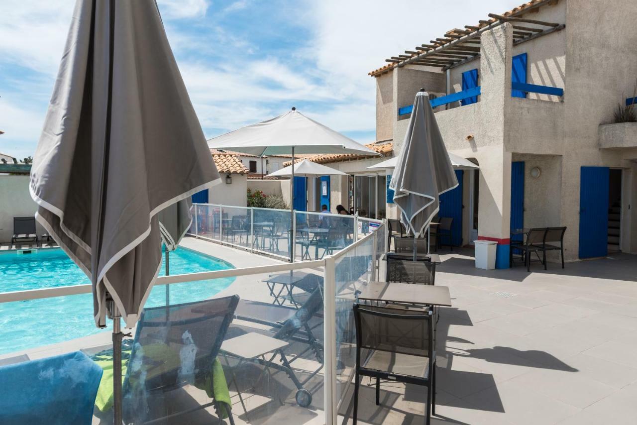 Hotel Le Bleu Marine Saintes-Maries-de-la-Mer Bagian luar foto