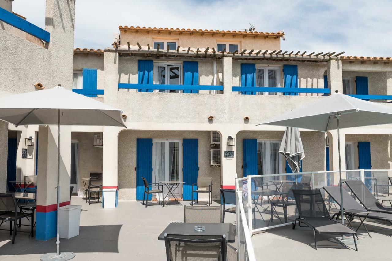Hotel Le Bleu Marine Saintes-Maries-de-la-Mer Bagian luar foto