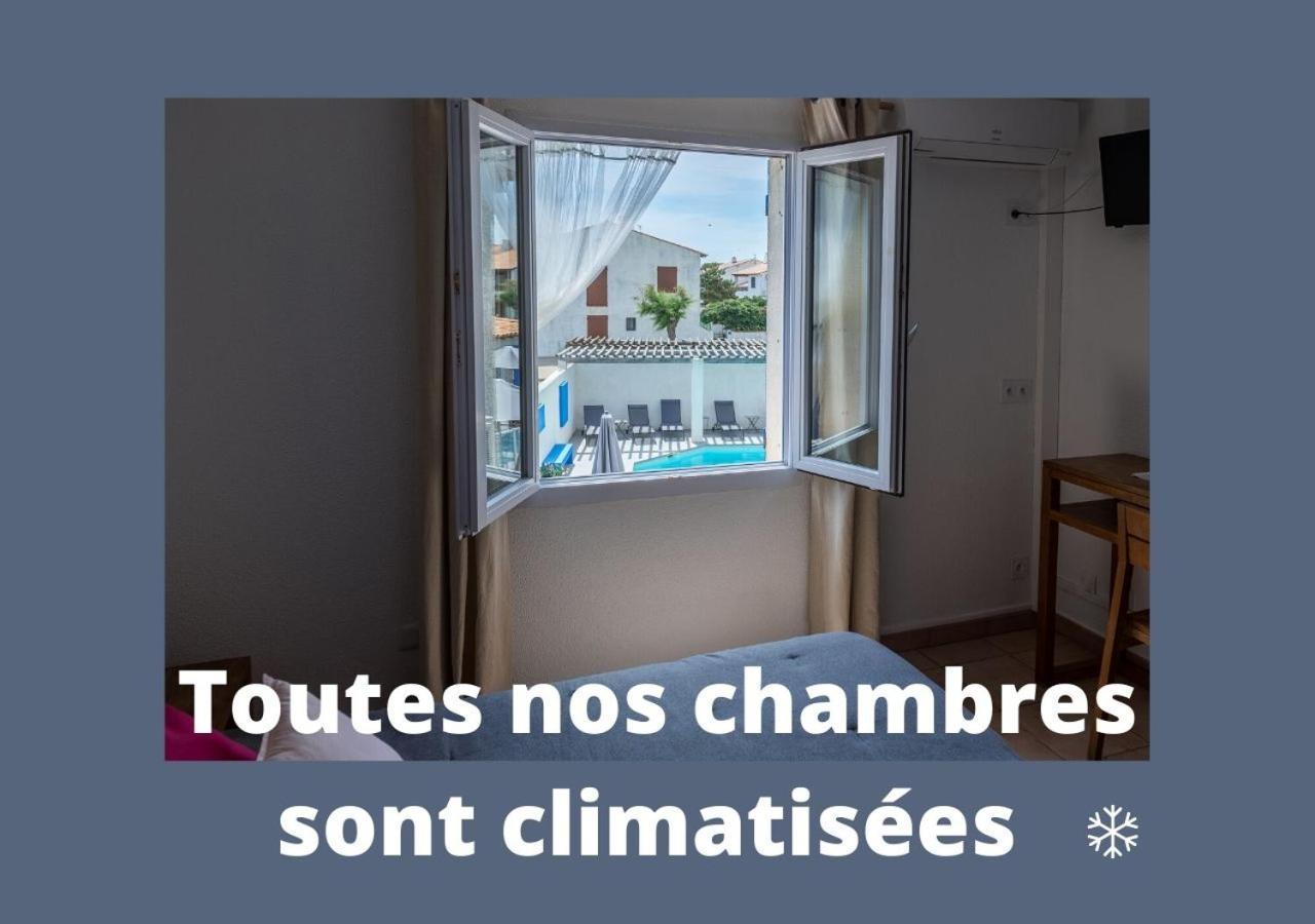 Hotel Le Bleu Marine Saintes-Maries-de-la-Mer Bagian luar foto